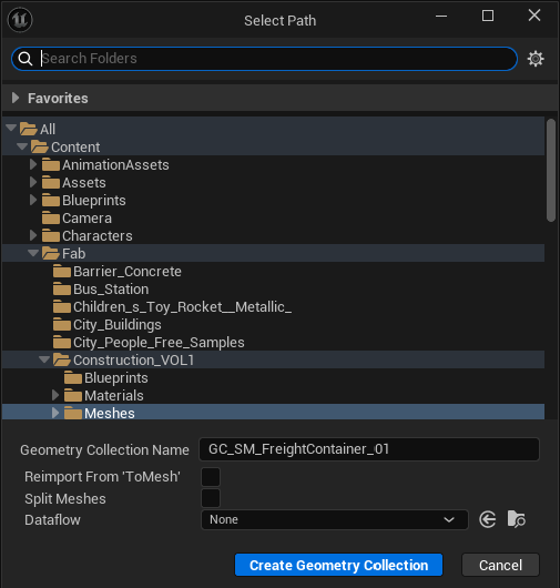 Unreal engine pop up